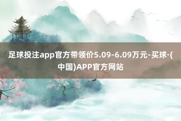 足球投注app官方带领价5.09-6.09万元-买球·(中国)APP官方网站